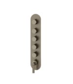 Aquabrass Montecarlo Round 5 Shut-Off Thermostatic Trim Set R3550 - Image 5