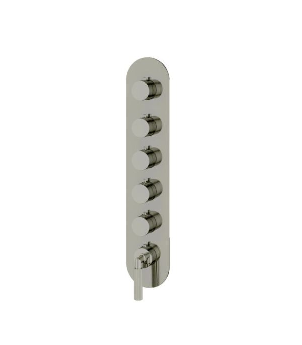 Aquabrass Montecarlo Round 5 Shut-Off Thermostatic Trim Set R3550 - Image 4