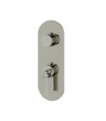 Aquabrass MONTECARLO Round 2-Way Shared Diverter Trim Set for Thermostatic Valve R8250 - Image 4