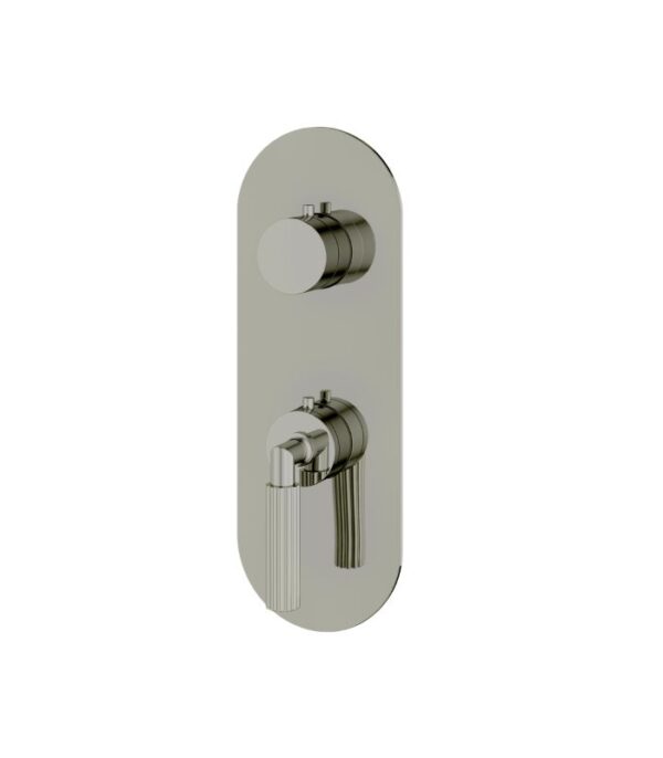 Aquabrass MONTECARLO 3-Way Shared Diverter Trim Set for Thermostatic Valve R8350 - Image 4