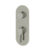 Aquabrass Ariston Round 2-Way Non-Shared Diverter Trim Set R9247BBC - Image 4