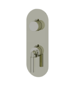 Aquabrass Aria Round 2-Way Non-Shared Diverter Trim Set  R9248BBC - Image 4