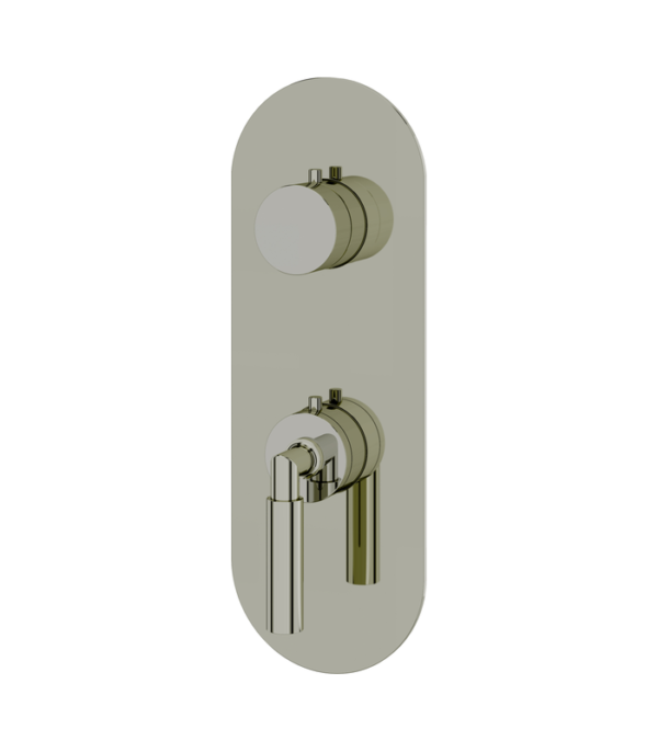 Aquabrass Aria Round 2-Way Non-Shared Diverter Trim Set  R9248BBC - Image 4