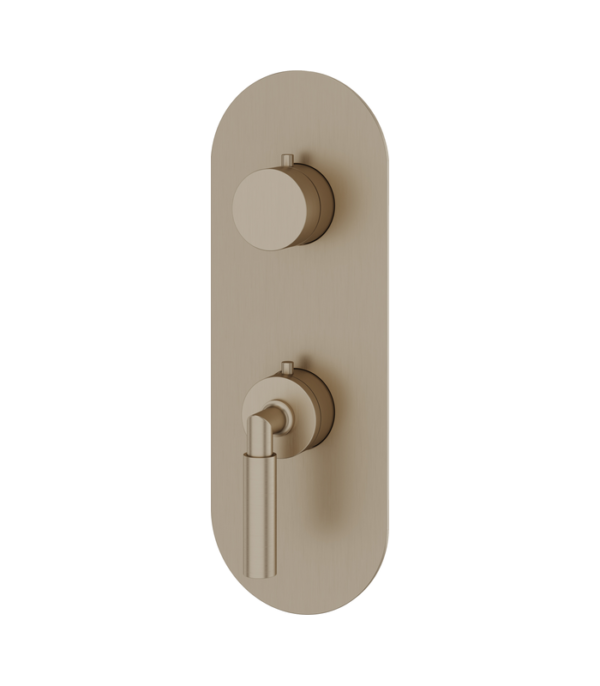 Aquabrass Aria 3-Way Non-Shared Diverter Trim Set R9348BBC - Image 6