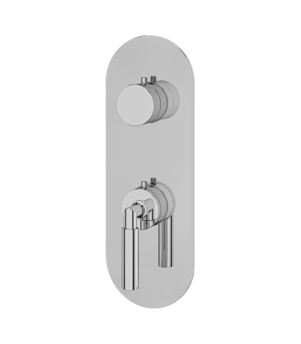 Aquabrass Aria 3-Way Non-Shared Diverter Trim Set R9348BBC - Image 7