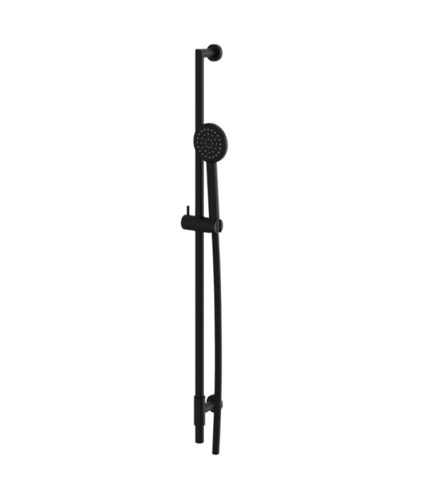 Aquabrass RCR85 Complete Round Shower Rail with Rain Handshower - Image 3