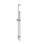 Aquabrass RCR95 Complete Round Shower Rail with 1-Function Handshower and 5' Hose