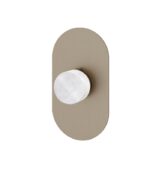 Aquabrass MARMO Round Thermostatic Valve Trim Set with Handle RM00BC - Image 5