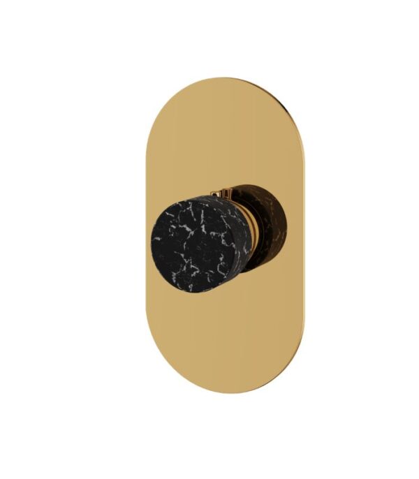 Aquabrass MARMO Round Thermostatic Valve Trim Set RM00NM - Image 6