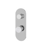Aquabrass MARMO Round 2-Way Non-Shared Diverter Trim Set RM21BC
