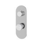 Aquabrass Marmo Round 3-Way Shared Diverter Trim Set RM32BC