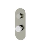 Aquabrass Marmo Round 3-Way Shared Diverter Trim Set RM32BC - Image 4