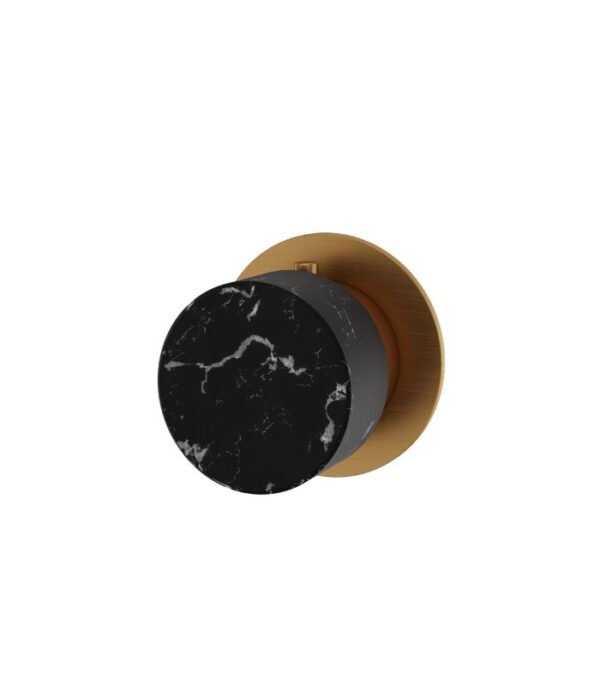 Aquabrass Marmo Round 2-Way Non-Shared Diverter Trim Set RM82NMPC - Image 6