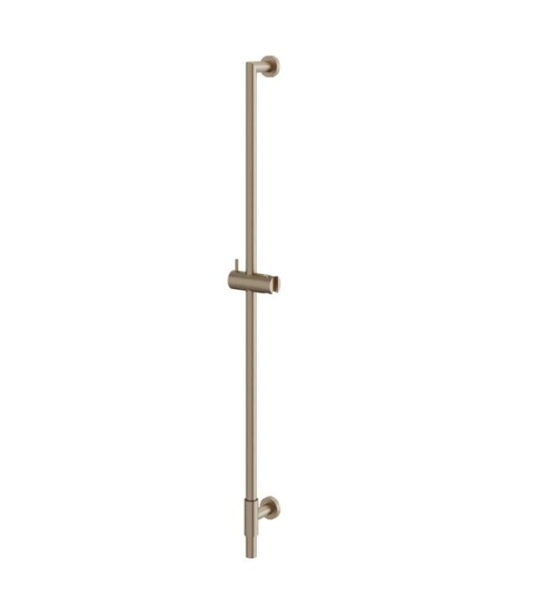 Aquabrass RSR35 Round Shower Rail with Adjustable Sliding Hook - Image 2
