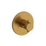 Riu™ 1_2_ Therm & Pressure Balance Trim With 3 Functions - Brushed Gold