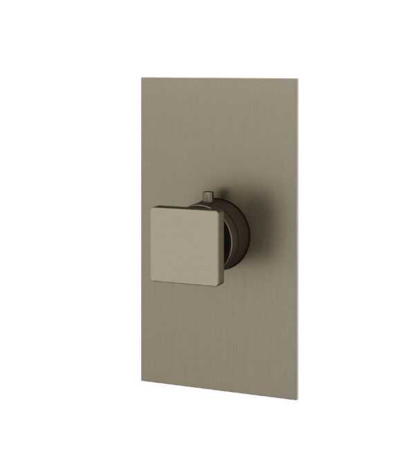 Aquabrass SQUARE TRIM SET 4 1/4” x 7 7/8” x 1/8” Shower Trim Set Variable Finish S3095 - Image 5