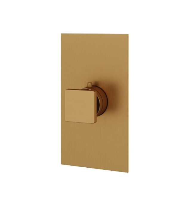 Aquabrass SQUARE TRIM SET 4 1/4” x 7 7/8” x 1/8” Shower Trim Set Variable Finish S3095 - Image 6