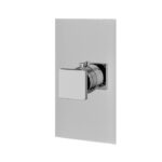 Aquabrass SQUARE TRIM SET 4 1/4” x 7 7/8” x 1/8” Shower Trim Set Variable Finish S3095