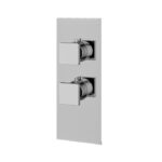 Aquabrass SQUARE TRIM SET Single Shut-Off Shower Trim Set Variable Finish S3195