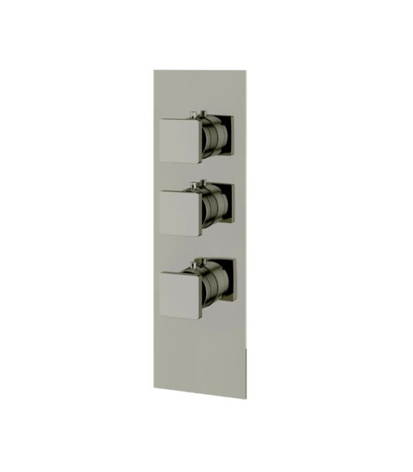 Aquabrass SQUARE S3295 4 1/4" x 13 3/4" x 1/8" Shower Trim Set Variable Finish - Image 4
