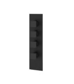 Aquabrass SQUARE 4 1/4" x 16 3/4" x 1/8" Shower Trim Set SR3395 Variable Finish - Image 3