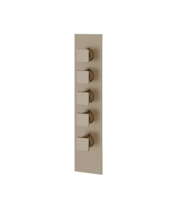 Aquabrass SQUARE Shower Trim Set 4 1/4" x 19 5/8" x 1/8" Variable Finish S3495 - Image 2