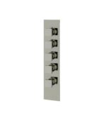 Aquabrass SQUARE Shower Trim Set 4 1/4" x 19 5/8" x 1/8" Variable Finish S3495 - Image 4