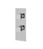 Aquabrass SQUARE 3-Way Shared Shower Trim Set 4 1/4" x 12" x 1/8" S8395
