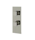 Aquabrass SQUARE 3-Way Shared Shower Trim Set 4 1/4" x 12" x 1/8" S8395 - Image 4