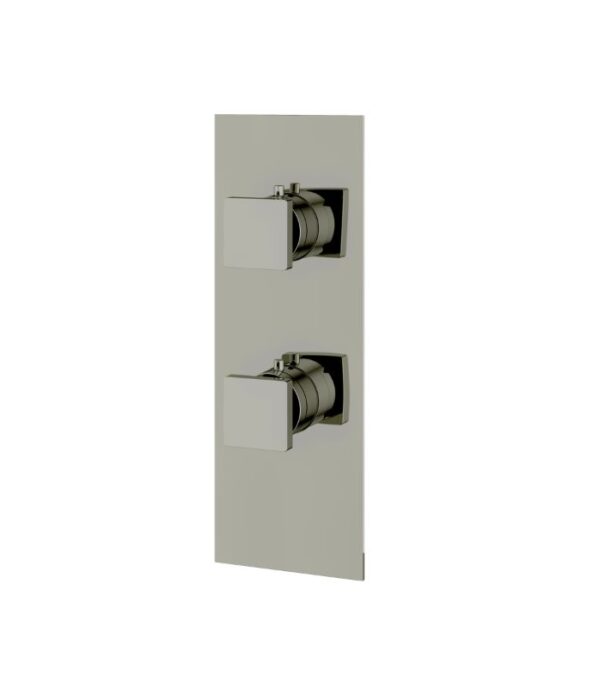 Aquabrass SQUARE 3-Way Shared Shower Trim Set 4 1/4" x 12" x 1/8" S8395 - Image 4