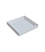 Bain Signature Efrain 36x36 Alcove Acrylic Shower Base - Image 2