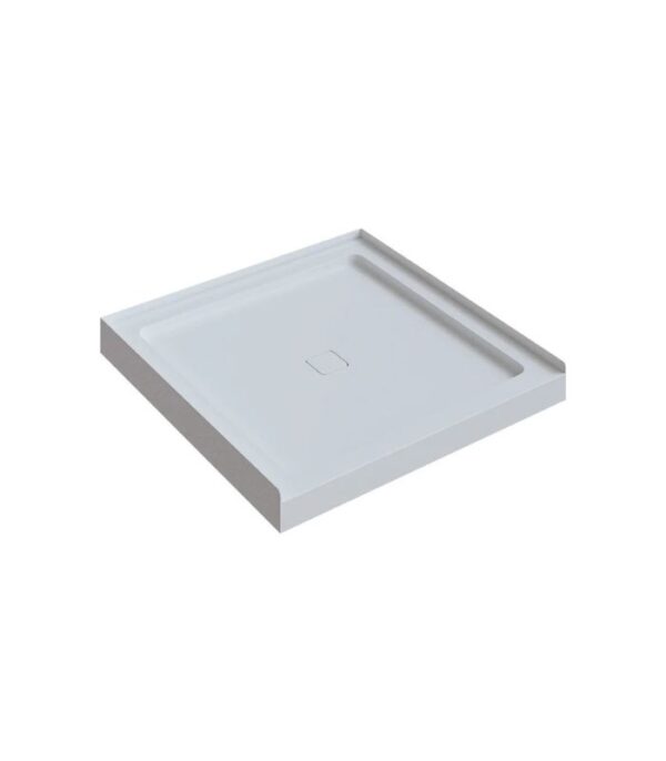 Bain Signature Efrain 36x36 Alcove Acrylic Shower Base - Image 2