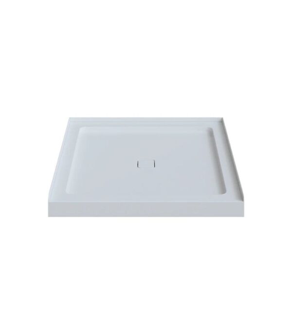 Bain Signature Efrain 36x36 Alcove Acrylic Shower Base - Image 5