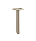 Aquabrass SCD06 6-Inch Round Ceiling Drop with Square Flange and Adjustable Trim, 1/2-Inch NPT Male Connection - Image 2