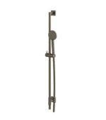Aquabrass SCR85 Complete Round Shower Rail with Square Flanges and Rain Handshower - Image 5