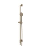 Aquabrass SCR85 Complete Round Shower Rail with Square Flanges and Rain Handshower - Image 2