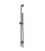 Aquabrass SCR95 Complete Round Shower Rail with Square Flanges, 1-Function Handshower and 5' Hose - Image 5