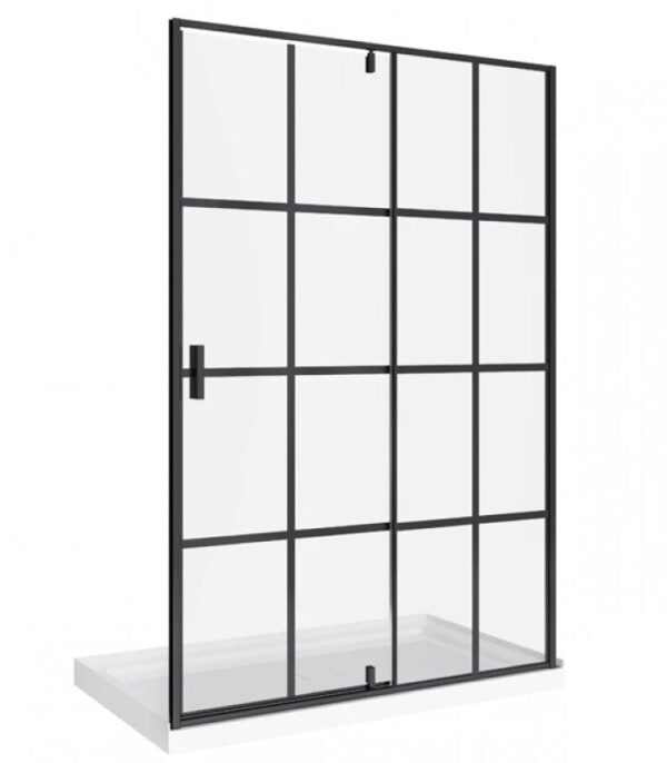 Bain Signature Vienna Black Matte 60 Shower Door Black Matte SD-08-60-BLK - Image 2