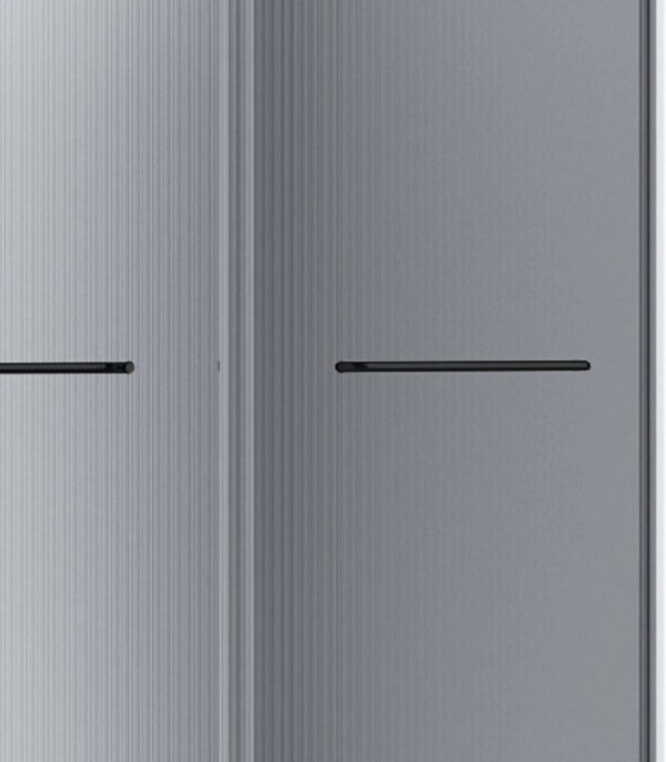 Bain Signature Flora 36x48 Fluted Glass Shower Enclosure Black - Image 5