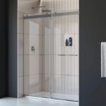 Bain Signature Flora 60 Clear Glass Alcove Shower Enclosure