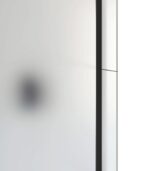Bain Signature Flora 60 Frosted Glass Black Shower Door SD12-60FR-BLK - Image 4