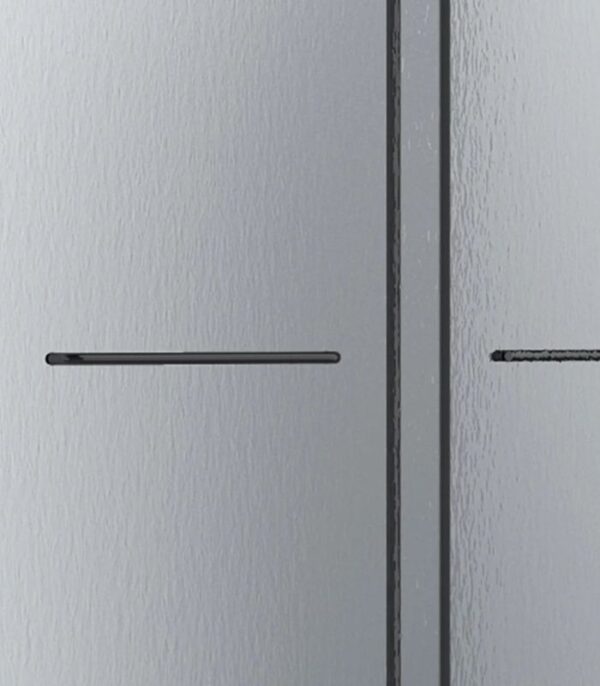 Bain Signature Flora 60 Raindrop Glass Shower Enclosure Black SD12-60RD-BLK - Image 3