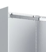 Bain Signature Flora 60 Raindrop Glass Shower Enclosure 60 in. - Image 3