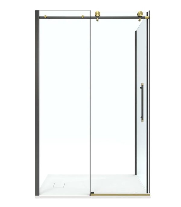 Bain Signature Melania 36 x 48 Shower Enclosure Matte Black SD16-3648-BLK - Image 3