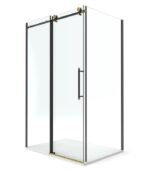 Bain Signature Melania 36 x 48 Shower Enclosure Matte Black SD16-3648-BLK - Image 4