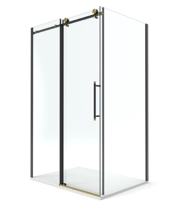 Bain Signature Melania 36 x 48 Shower Enclosure Matte Black SD16-3648-BLK - Image 4