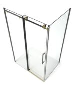 Bain Signature Melania 36 x 48 Shower Enclosure Matte Black SD16-3648-BLK - Image 5