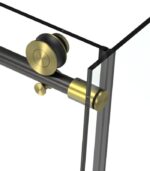 Bain Signature Melania 36 x 48 Shower Enclosure Matte Black SD16-3648-BLK - Image 7