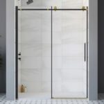 Bain Signature Melania 60 Shower Door Matte Black SD16-60-BLK