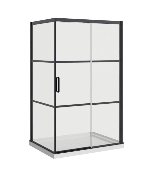 Bain Signature Leona 48x32 Shower Door SD2-3248-BLK - Image 2